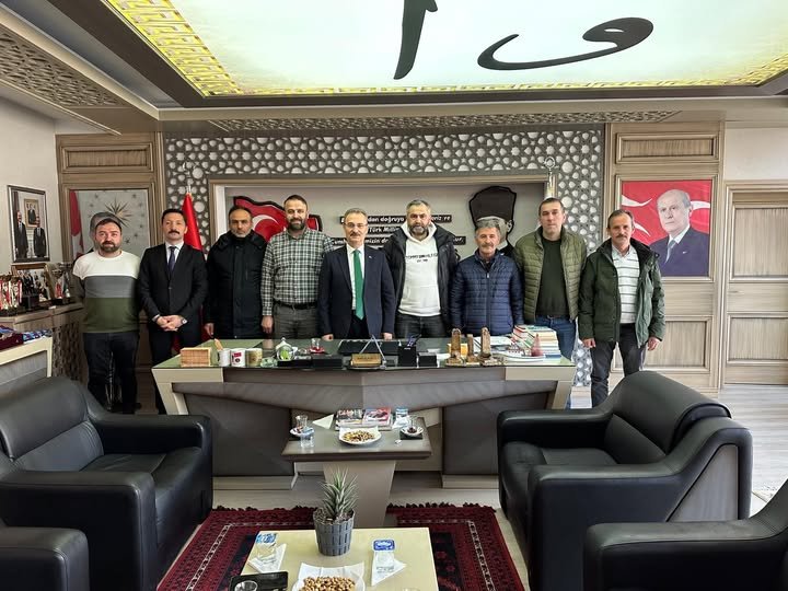 BELEDİYEMİZİ ZİYARET ETTİLER