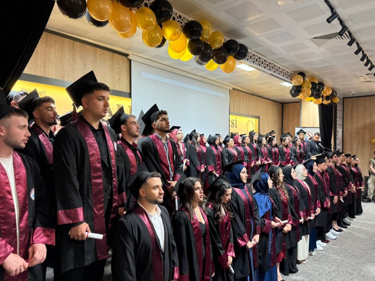 ŞALPAZARI MESLEK YÜKSEKOKULU MEZUNİYET PROGRAMINA KATILDIK