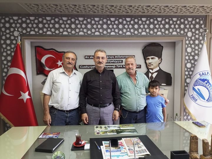 BELEDİYEMİZİ ZİYARET ETTİLER