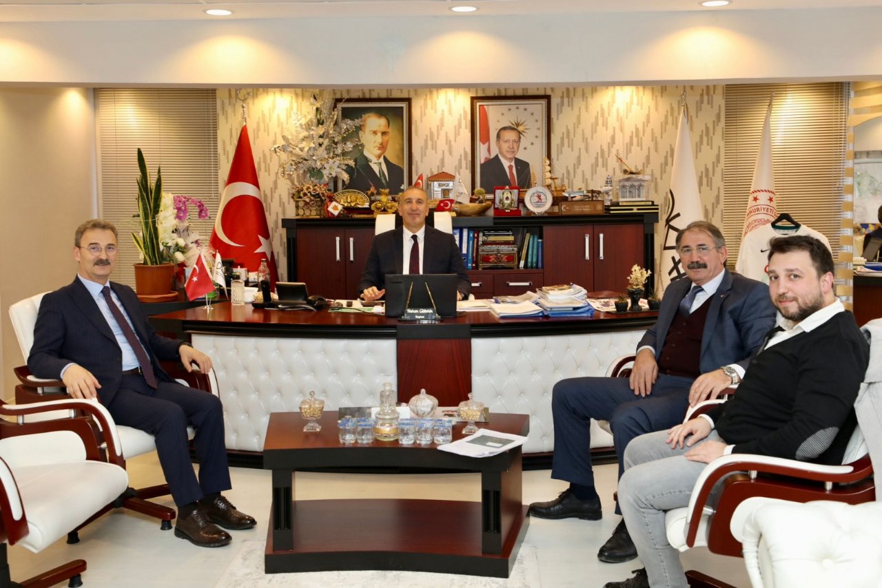 DOKAP BAŞKANINI ZİYARET ETTİK