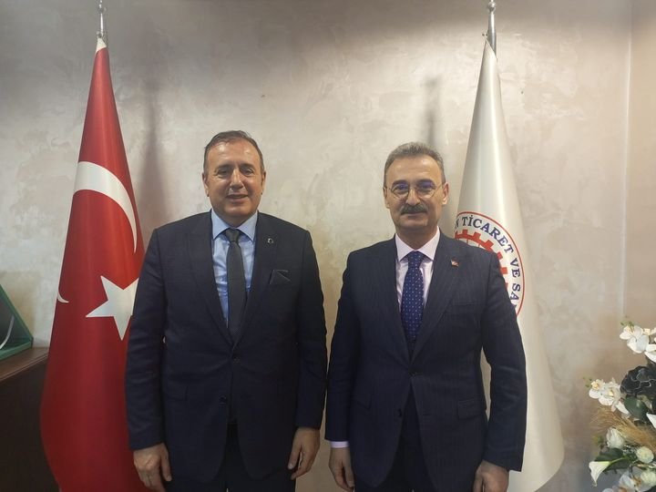 BAŞKAN KURUKIZ'DAN ZİYARET 