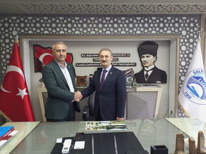 BELEDİYEMİZİ ZİYARET ETTİ