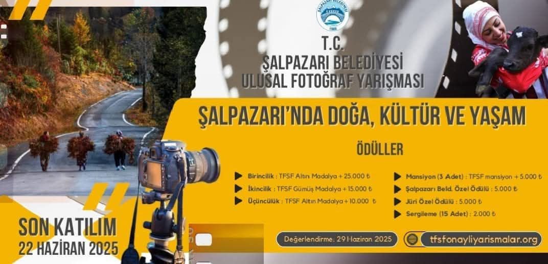 ŞALPAZARI BELEDİYESİ FOTOĞRAF YARIŞMASI