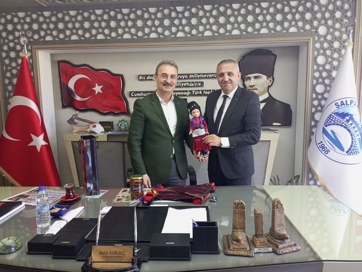 BELEDİYEMİZİ ZİYARET ETTİ