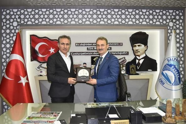 GENÇLİK VE SPOR İL MÜDÜRÜ ARICIOĞLU, BAŞKAN KURUKIZ'I ZİYARET ETTİ