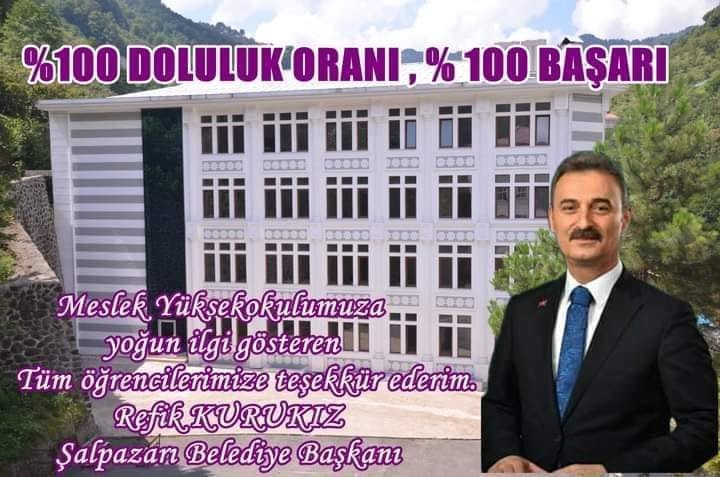 ŞALPAZARI'NA HOŞ GELDİNİZ GURURLUYUZ 