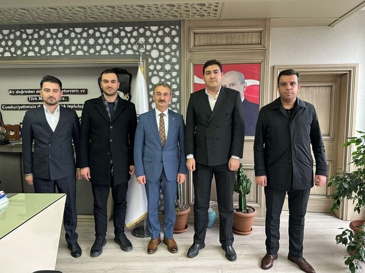 BELEDİYEMİZİ ZİYARET ETTİLER