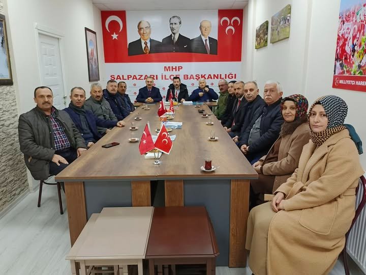 MHP İLÇE YÖNETİM KURULU TOPLANTISI'NA KATILDIK