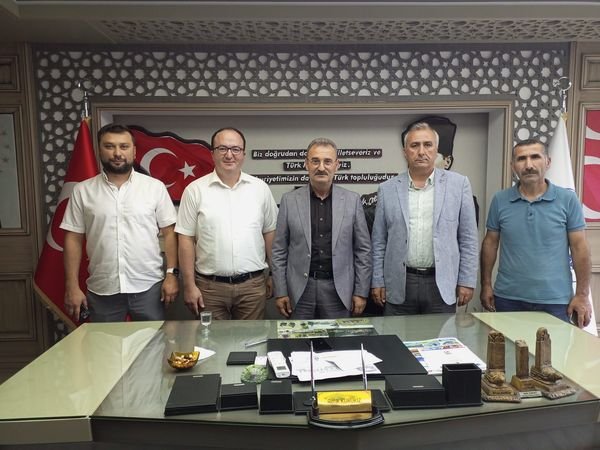 BELEDİYEMİZİ ZİYARET ETTİLER