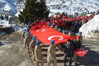 ŞALPAZARI SİSDAĞI SARIKAMIŞ ŞEHİTLERİMİZİ ANMA YÜRÜYÜŞÜ