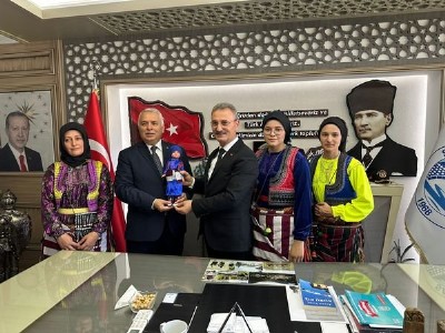 SAYIN VALİMİZ AZİZ YILDIRIM BELEDİYEMİZİ ZİYARET ETTİLER