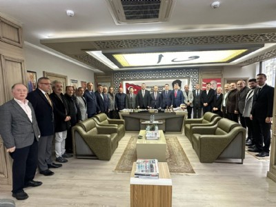 MHP İL BAŞKANI BELEDİYEMİZİ ZİYARET ETTİLER